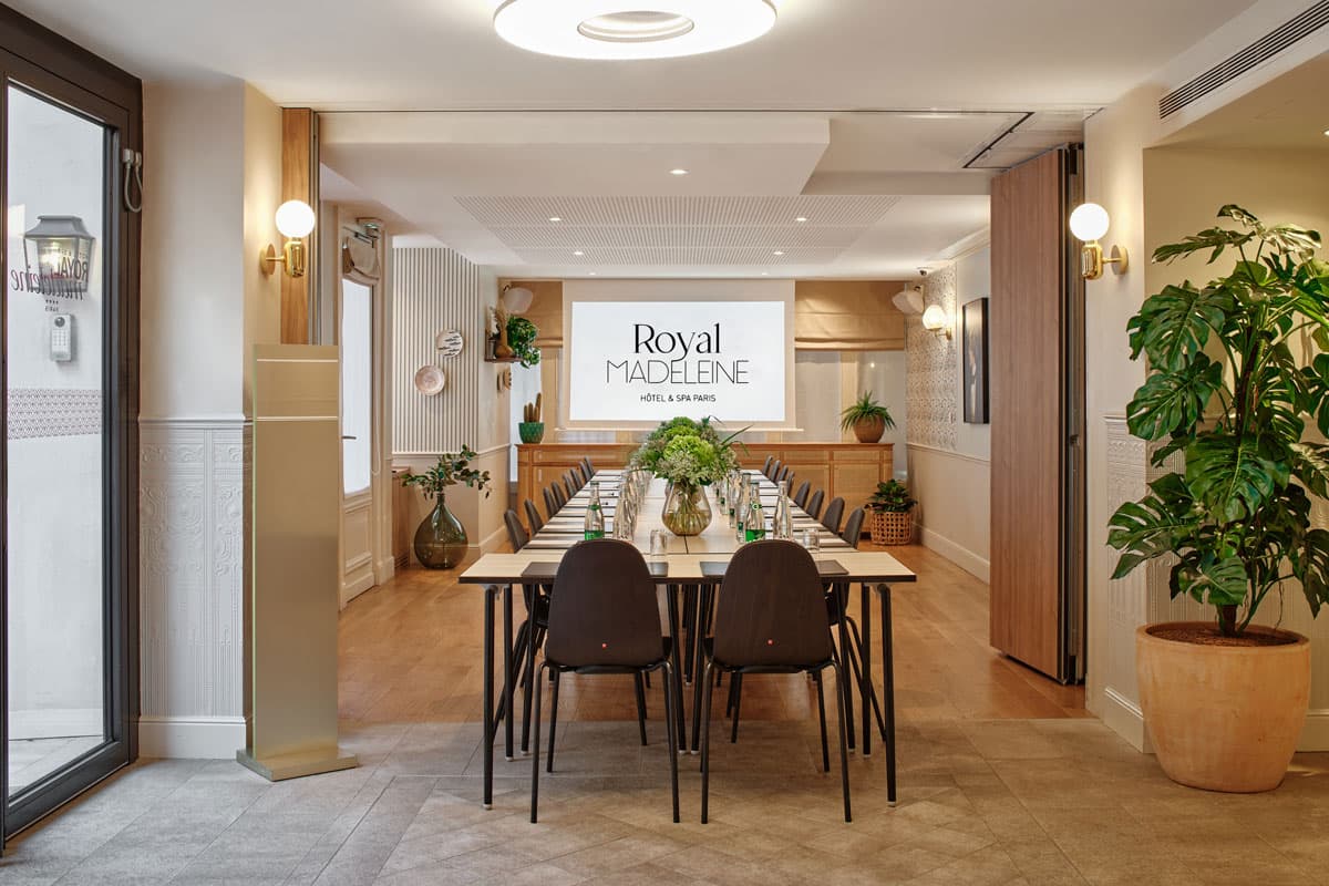 Seminar room at the Hôtel Royal Madeleine (Paris 8)